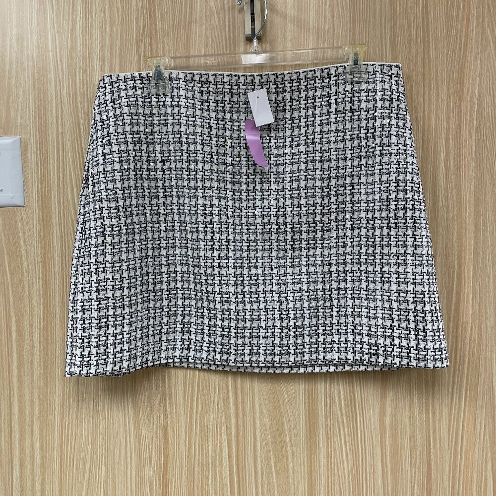 NWT Loft White Tweed Skirt Size 18